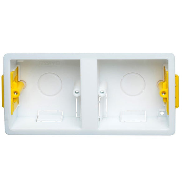 Appleby SB637 Dual (Single x 2) 35mm Dry Lining Box - Appleby - Falcon Electrical UK