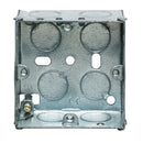 Appleby SB615 Single 35mm Deep Flush Metal Back Box - Appleby - Falcon Electrical UK