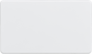 Knightsbridge MLA SF8360MW Screwless 2G Blanking Plate - Matt White - Knightsbridge MLA - Falcon Electrical UK