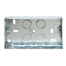 Appleby SB665 Double 25mm Deep Flush Metal Back Box - Appleby - Falcon Electrical UK