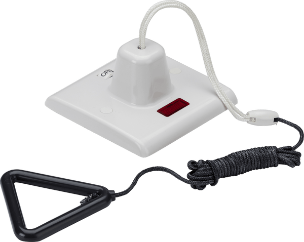 Knightsbridge MLA PM8310N 50A DP pull cord switch [Part M Compliant] - Knightsbridge MLA - Falcon Electrical UK