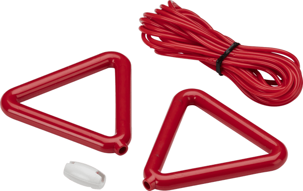 Knightsbridge MLA PMCORDR 3M Red Pull Cord With Joint Union & 2 x Red Bangles - Knightsbridge MLA - Falcon Electrical UK