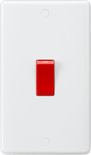 Knightsbridge MLA CU8332 Curved Edge 45A DP Switch (large) - Knightsbridge MLA - Falcon Electrical UK