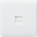 Knightsbridge MLA CU7400 Curved Edge Telephone Extension Socket - Knightsbridge MLA - Falcon Electrical UK