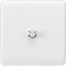 Knightsbridge MLA CU0150 Curved Edge SAT TV Outlet (non-isolated) - Knightsbridge MLA - Falcon Electrical UK