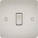 Knightsbridge MLA FP8341PL Flat Plate 20A 1G DP switch - pearl - Knightsbridge MLA - Falcon Electrical UK
