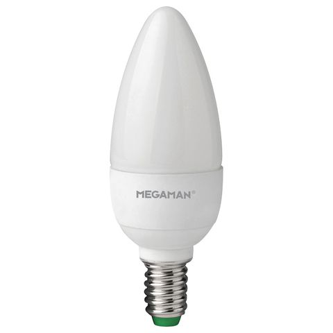 Candle Dimmable LED Energy Saving Lamp, 5.5W - Megaman - Falcon Electrical UK