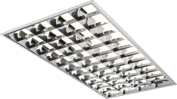 Knightsbridge MLA MRA436EMHF 230V IP20 4x36W T8 HF Emergency CAT2 Modular Fluorescent Fitting 600x1200mm - Knightsbridge MLA - Falcon Electrical UK