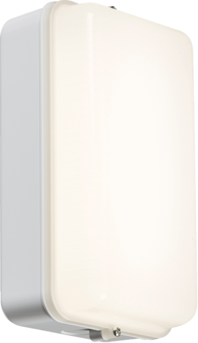 Knightsbridge MLA AMLEDW 230V IP54 5W LED Security Amenity Bulkhead White Base with Opal Diffuser Cool White 4000K - Knightsbridge MLA - Falcon Electrical UK