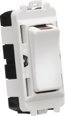 Knightsbridge MLA GDM003U 20AX DP module with LED indicator - white - Knightsbridge MLA - Falcon Electrical UK