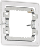 Knightsbridge MLA GDS001F 1-2G grid mounting frame for Screwless - Knightsbridge MLA - Falcon Electrical UK