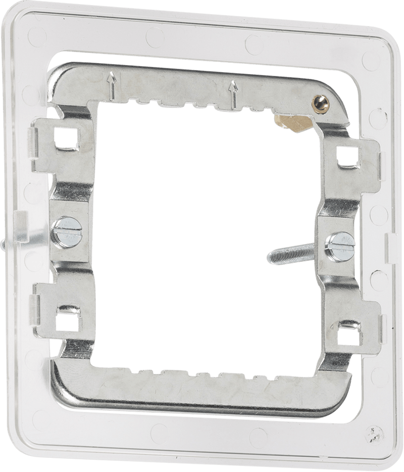 Knightsbridge MLA GDS001F 1-2G grid mounting frame for Screwless - Knightsbridge MLA - Falcon Electrical UK