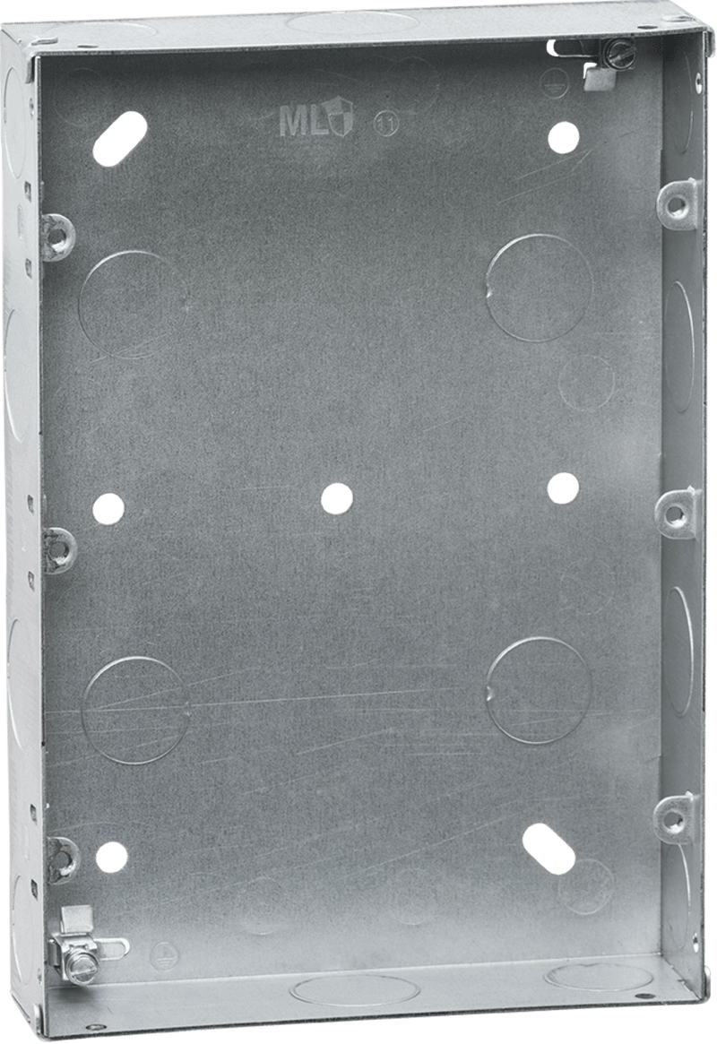 Knightsbridge MLA GDSG912G 9-12G 35mm galvanized steel box - Knightsbridge MLA - Falcon Electrical UK
