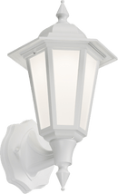 Knightsbridge MLA LANT1W 230V IP54 8W LED Wall Lantern - White - Knightsbridge MLA - Falcon Electrical UK