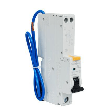 Fusebox RTA064530B 40A RCBO 6kA 1 pole (B CURVE) Type A - Fusebox - Falcon Electrical UK