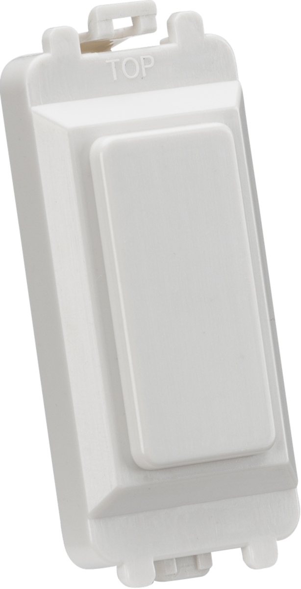 Knightsbridge MLA GDM013U Blank grid module - white - Knightsbridge MLA - Falcon Electrical UK