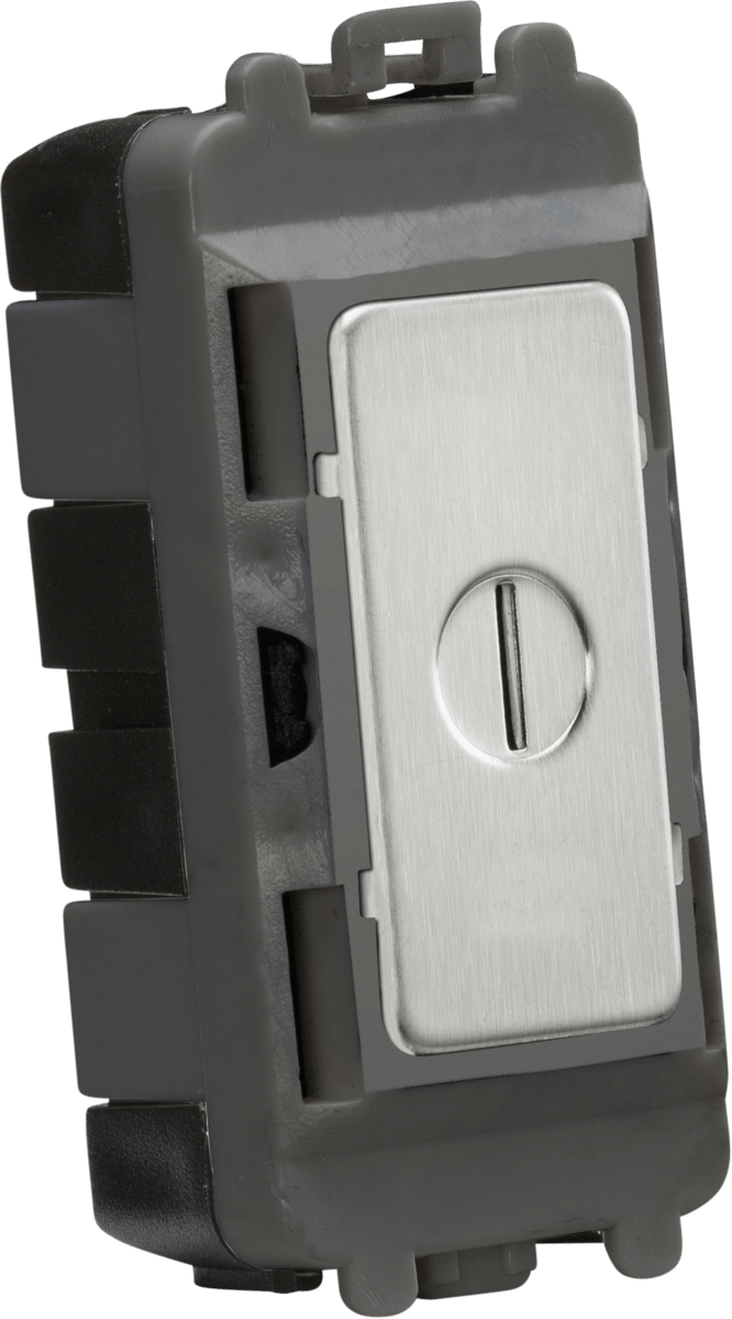 Knightsbridge MLA GDM010BC 20AX DP key module - brushed chrome - Knightsbridge MLA - Falcon Electrical UK