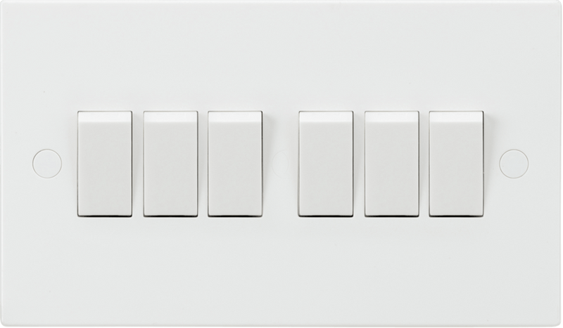 Knightsbridge MLA SN4200 10AX 6G 2-Way Switch - Knightsbridge MLA - Falcon Electrical UK