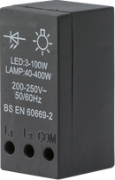 Knightsbridge MLA SN400M 40-400W (3-100W LED) Leading Edge Dimmer Module - Knightsbridge MLA - Falcon Electrical UK