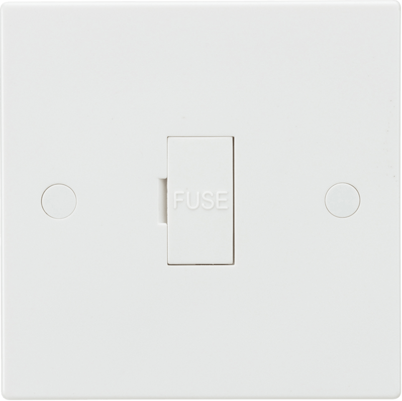 Knightsbridge MLA SN6000-3A 13A Fused Spur Unit with 3A Fuse Fitted - Knightsbridge MLA - Falcon Electrical UK