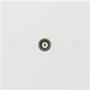 Knightsbridge MLA SN0100 Coax TV Outlet (non-isolated) - Knightsbridge MLA - Falcon Electrical UK