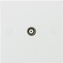 Knightsbridge MLA SN0120 Coax TV Outlet (isolated) - Knightsbridge MLA - Falcon Electrical UK