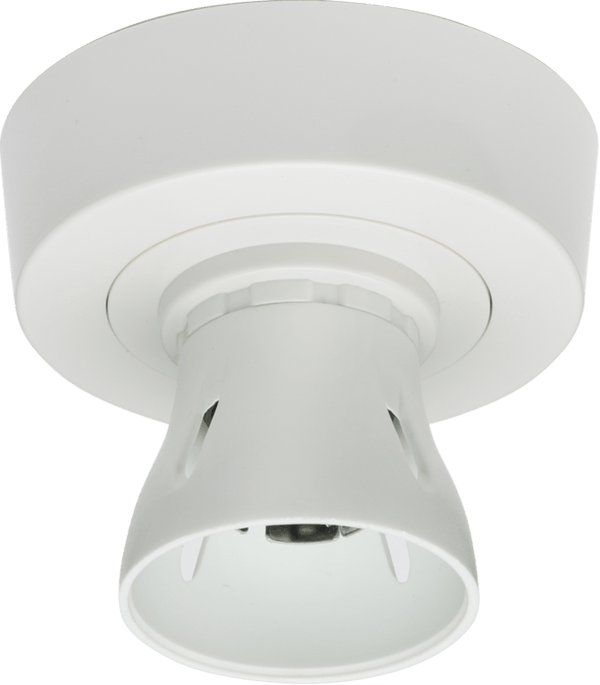 Knightsbridge MLA SN8230 T2 HO BC Batten Holder with Ceiling Rose Base 3-plate - Knightsbridge MLA - Falcon Electrical UK