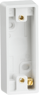 Knightsbridge MLA SN127P Single 16mm Architrave Pattress Box - Knightsbridge MLA - Falcon Electrical UK