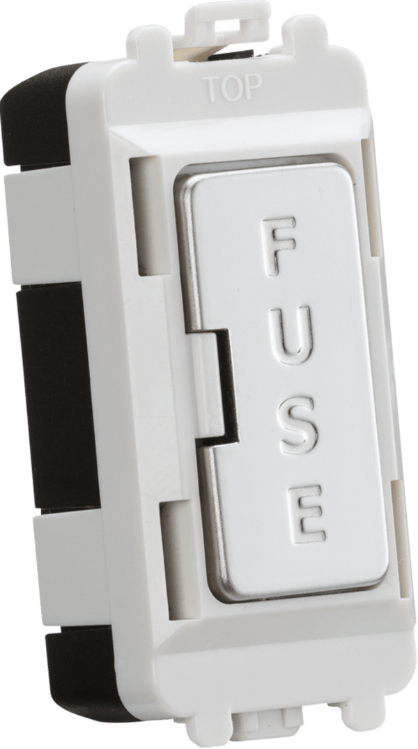 Knightsbridge MLA GDM011PC 13A fused module - polished chrome - Knightsbridge MLA - Falcon Electrical UK