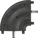 Knightsbridge MLA LEDRACON 24V DC PVC Right Angle Connector for LED Linkable Flat Striplights - Knightsbridge MLA - Falcon Electrical UK