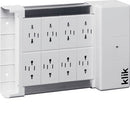 Hager KLDS8 8 Way Klik Lighting Distribution Unit - Hager - Falcon Electrical UK