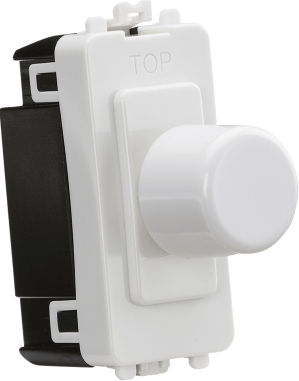Knightsbridge MLA GDM022U 6A 1G 2-way Dummy Dimmer Module - White - Knightsbridge MLA - Falcon Electrical UK