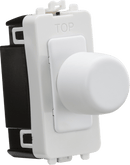 Knightsbridge MLA GDM022MW 6A 1G 2-way Dummy Dimmer Module - Matt White - Knightsbridge MLA - Falcon Electrical UK