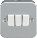Knightsbridge MLA M4000 Metal Clad 10AX 3G 2 Way Switch - Knightsbridge MLA - Falcon Electrical UK