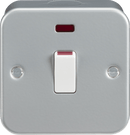 Knightsbridge MLA M8341N Metal Clad 20A 1G DP Switch with Neon - Knightsbridge MLA - Falcon Electrical UK