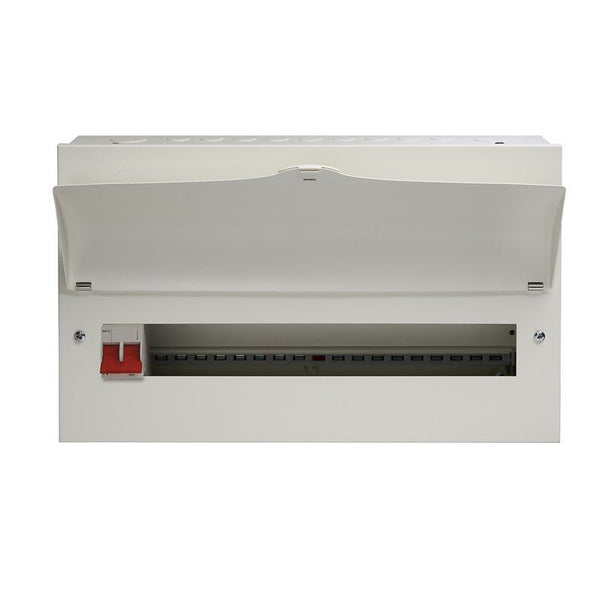 Crabtree 518-2B 18 Way Consumer Unit Main Switch 100A - Crabtree - Falcon Electrical UK