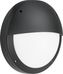 Knightsbridge MLA SHE2BEMP 230V IP65 18W LED Eyelid Bulkhead CCT with Emergency & Daylight Sensor Black - Knightsbridge MLA - Falcon Electrical UK
