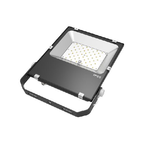Modlux LED Floodlight with Photocell, 100W, 6500K (FL-100W-ACS-PC) - MODLUX - Falcon Electrical UK