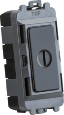 Knightsbridge MLA GDM009MB 20AX 2-way key module - matt black - Knightsbridge MLA - Falcon Electrical UK