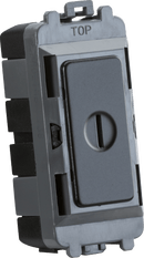 Knightsbridge MLA GDM010MB 20AX DP key module - matt black - Knightsbridge MLA - Falcon Electrical UK