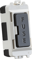 Knightsbridge MLA GDM011MB 13A fused module - matt black - Knightsbridge MLA - Falcon Electrical UK