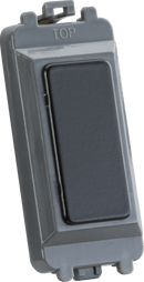 Knightsbridge MLA GDM013MB Blank grid module - matt black - Knightsbridge MLA - Falcon Electrical UK