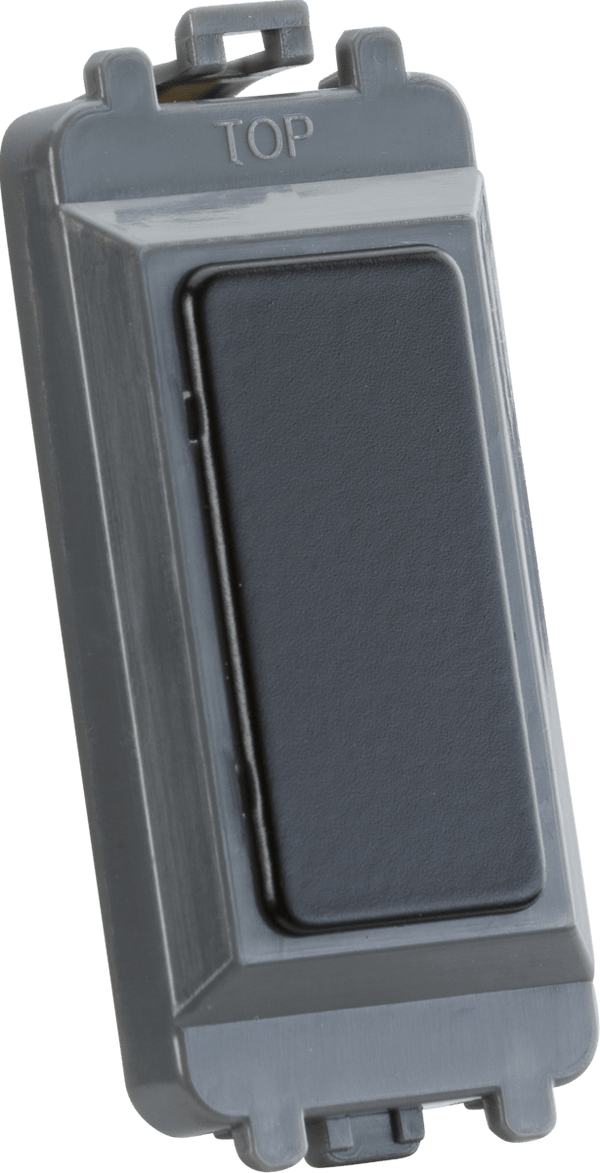 Knightsbridge MLA GDM013MB Blank grid module - matt black - Knightsbridge MLA - Falcon Electrical UK