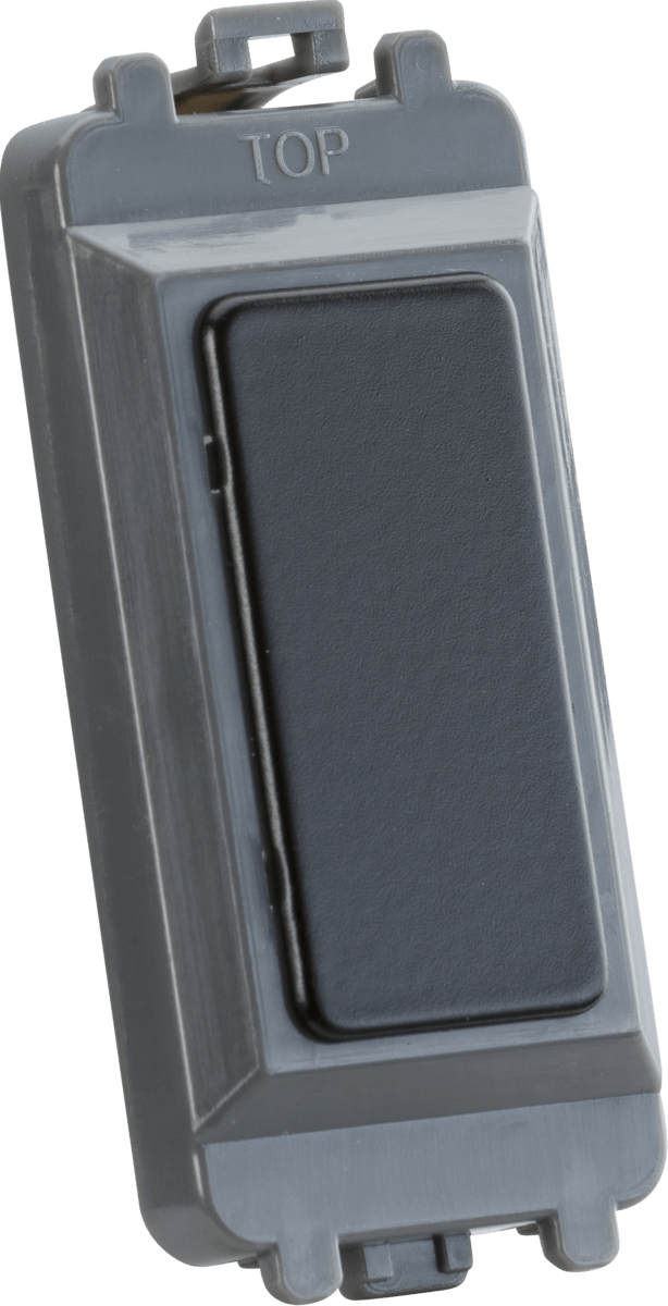 Knightsbridge MLA GDM013MB Blank grid module - matt black - Knightsbridge MLA - Falcon Electrical UK