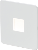 Knightsbridge MLA SFPLMW Screwless 230V LED Plinth Light - Matt White - Knightsbridge MLA - Falcon Electrical UK