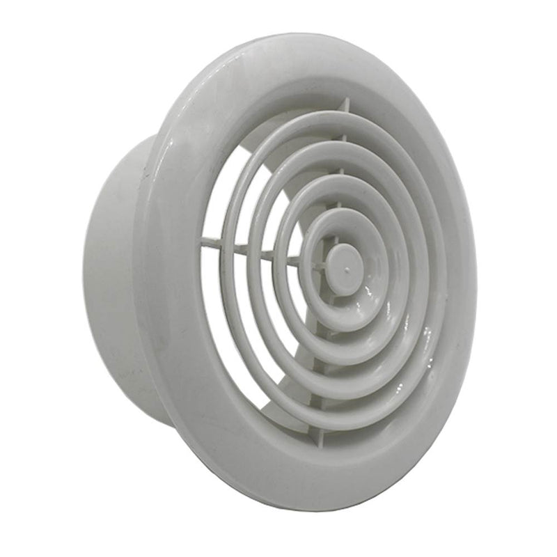 Circular Ceiling Grille 100mm White - Manrose - Falcon Electrical UK