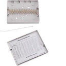 Hager J701 Square, Empty Junction Box - Hager - Falcon Electrical UK