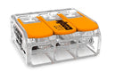 Wago 6mmÃ‚Â² 3-Way Compact Connector with Lever (221-613) - Box of 30 - Wago - Falcon Electrical UK