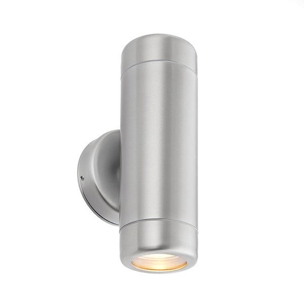 Saxby ST5008S 7W Odyssey 2-Light Wall Light in Stainless Steel - Saxby - Falcon Electrical UK