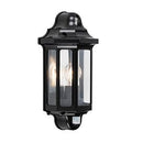 Saxby 1818PIR Traditional PIR half lantern IP44 60W - Saxby - Falcon Electrical UK
